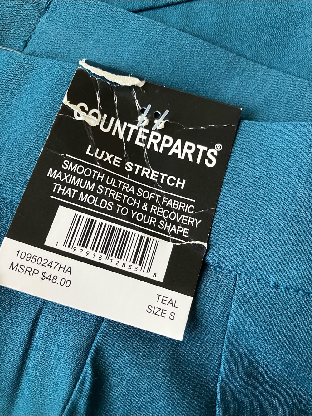 Counterparts Luxe Stretch Cropped Patch Front Pocket Pants (Size Small) NWT - Picture 7 of 14